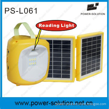 cheap solar lamp with 10-in-1 USB charger & AC adapter